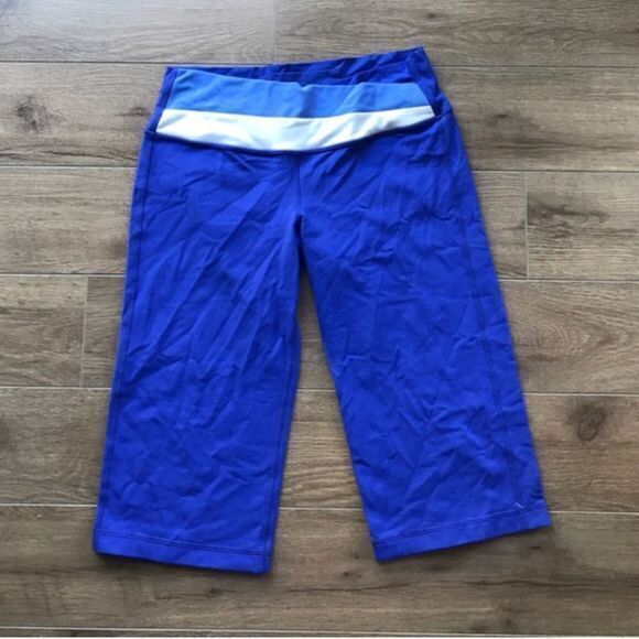 Lululemon Astro cropped leggings pants size‎ 6 - Picture 1 of 3
